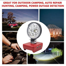 Load image into Gallery viewer, LED Work Light 3 Inch with USB for Milwaukee 18V Battery