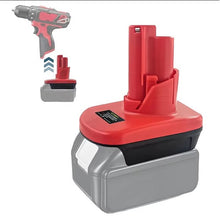 Load image into Gallery viewer, Milwaukee M12 12V Battery Adapter to Makita 18V Battery