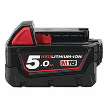 Load image into Gallery viewer, Milwaukee M18B5 18V 5.0Ah RED Li-Ion Cordless Battery