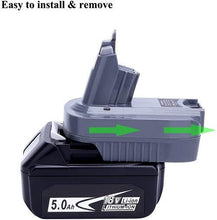 Load image into Gallery viewer, Dyson V6 Vacuum Battery Adapter To Makita 18V Li-Ion LXT Cordless Battery - Battery Adapters