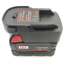Load image into Gallery viewer, AEG / Rigid Battery Adapter to Milwaukee 18V M18 Battery