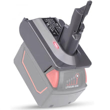 Load image into Gallery viewer, Dyson V7 Vacuum Battery Adapter To Milwaukee M18 18V Li-Ion Battery - Battery Adapters