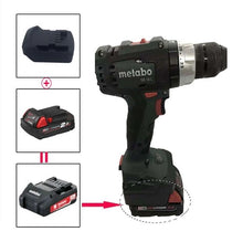 Load image into Gallery viewer, Metabo Battery Adapter to Milaukee M18 18V Battery