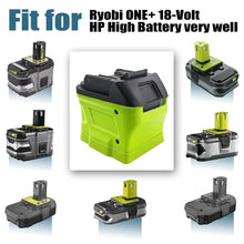 Load image into Gallery viewer, Battery adapter to convert ryobi batteries to run on makita 18v tools
