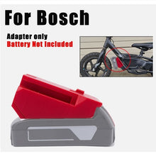 Load image into Gallery viewer, Stacyc Battery Adapter to Bosch Blue 18V Battery 12" &amp; 16" Balance Bikes
