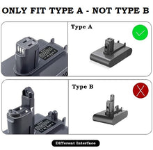 Load image into Gallery viewer, Dyson Battery Adapter to Milwaukee Battery DC31 DC34 DC35 DC44 DC45 DC56 DC57 - Type A
