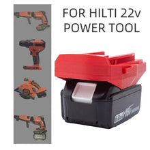 Load image into Gallery viewer, Makita Battery Adapter to Hilti 22V Cordless Tool 
