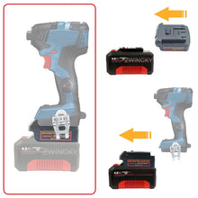 Load image into Gallery viewer, Ozito battery Adapter to Bosch Blue
