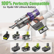 Load image into Gallery viewer, For RYOBI 18V ONE+ Batteries Converted to for Dyson V10 Cordless Handheld Vacuum Cleaner RYO18V10 Battery Adapter Converter
