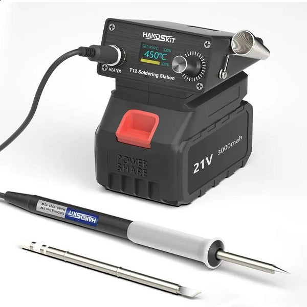 Für Makita 18V LXT Akku Lötkolben 60W LCD Elektrischer Lötstation