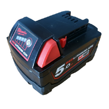 Load image into Gallery viewer, Milwaukee M18B5 18V 5.0Ah RED Li-Ion Cordless Battery
