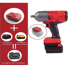 Load image into Gallery viewer, Snap-on Battery Adapter to Milwaukee Dewalt Battery
