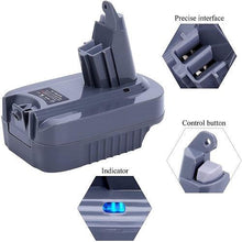 Load image into Gallery viewer, Dyson V6 Vacuum Battery Adapter To Milwaukee or Dewalt 18V Li-Ion Battery - Battery Adapters
