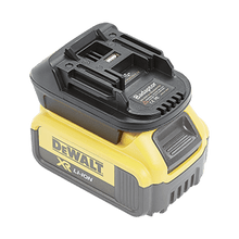 Load image into Gallery viewer, Battery Adapter to run Makita 18V Tools on Milwaukee M18 or Dewalt 18V Battery - Battery Adapters
