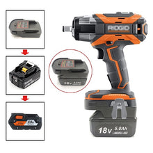 Load image into Gallery viewer, Makita Battery Adapter to AEG / Rigid 18V Tool
