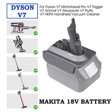 Load image into Gallery viewer, Dyson V7 Vacuum Battery Adapter To Makita 18V Li-Ion Battery - Battery Adapters
