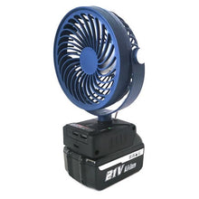 Load image into Gallery viewer, Makita 18v Brushless Cordless 4 Inch Portable Fan w/USB
